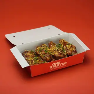 Alitas BBQ laqueadas