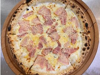 Піца Квадроформаджі з беконом  (500г)