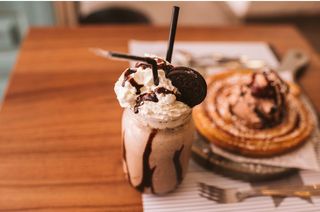 Milkshake com sabor à escolha