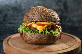 Kauboj burger (gluten free/keto)