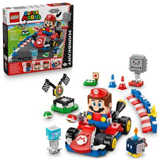 Mario Kart – LEGO Mario interactiv si Standard Kart - 72043