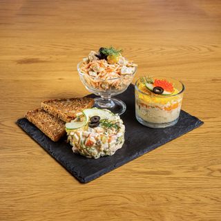 Set de tres ensaladas