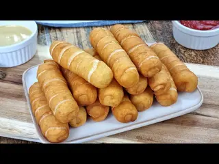 Tequeños queso blanco + arandanos