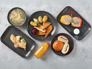 Zestaw na dzień XL Раціон на день XL ( сніданок обід вечеря + САЛАТ )