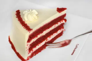 Red Velvet Cake Slice