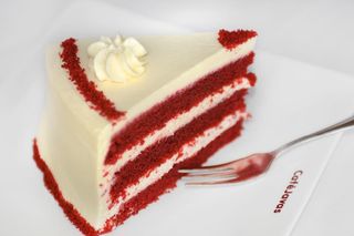 Red Velvet Cake Slice