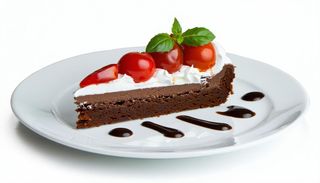 La torta caprese al cioccolato gluten free