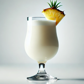 Virgin colada mocktail