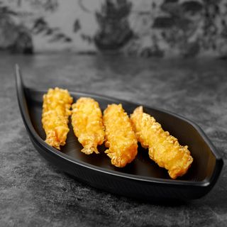 Langostinos en Tempura, 4 Piezas