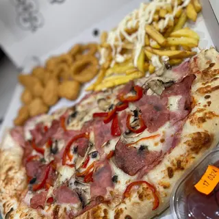 Quattro Stagioni & nuggets box