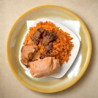 Spag, Chicken & Side