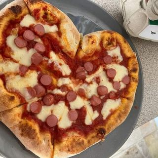 Pizza wurstel