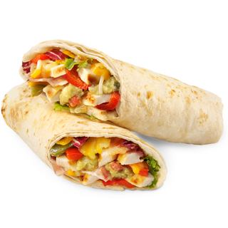 Wrap chicken tikka
