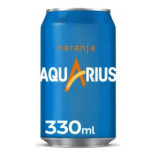 Aquarius Naranja lata 330ml.