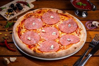 Pizza salami e gorgonzola Ø 32cm