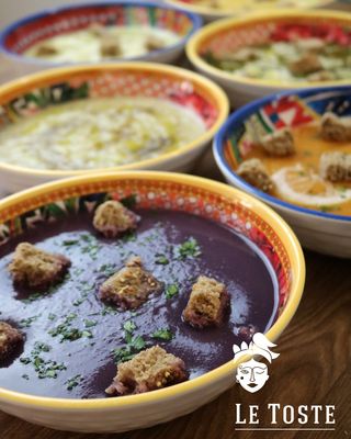 Vellutata di Cavolo viola e mele