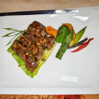 T3. Teppanyaki De Rollitos De Ternera (Ración)