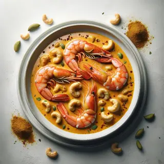 Korma Krewetki