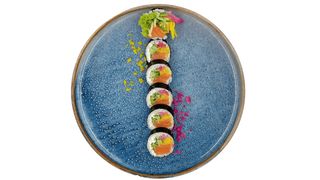 Futomaki łosoś surowy philadelphia (6 szt.)