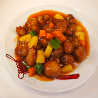 Maiale in salsa agrodolce