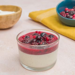 Panna Cotta Fruits Rouges