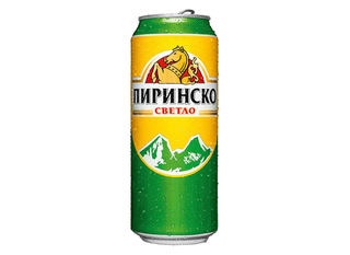 Пиринско бира светло кен (500мл)