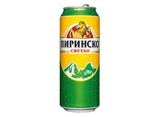 Пиринско бира светло кен (500мл)