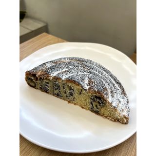 Маковый пирог с творогом