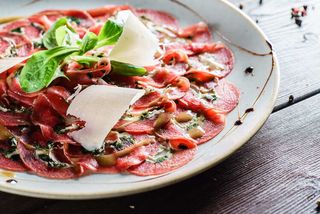 Carpaccio di carne salada