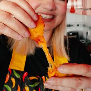 15 Travesseiros de cheddar com bacon