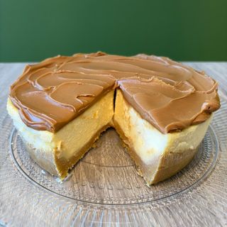 TARTA DE QUESO DE DULCE DE LECHE