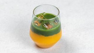 MATCHA BUMBLE with bottled juice