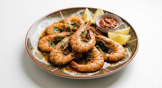 Gambas a la plancha