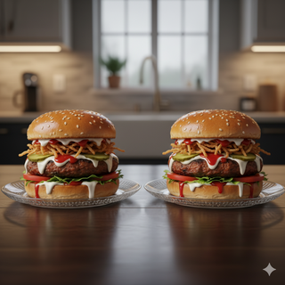 2 Hamburguesas de chorizo