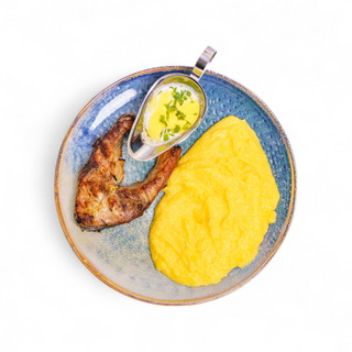 Burtă de crap la grătar 