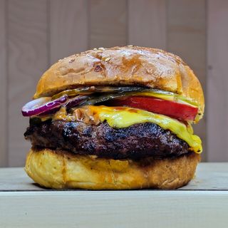 Бургер с телятиной мексиканский