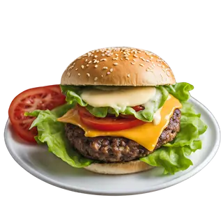 Hamburguesa De Ternera Completa