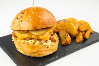 Pulled pork Burger