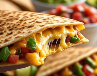 Quesadilla Sincronizada Con Pico De Gallo (1 Ud.)