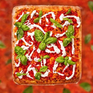 Pomodorini e mozzarella di Bufala - 1/4 teglia