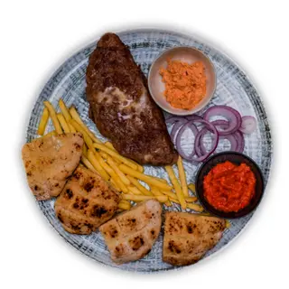 Pljeskavica punjena mozzarellom