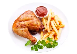 1/4 Poulet Rôti Complet