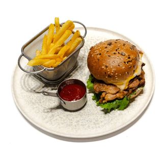 Бургер с курицей