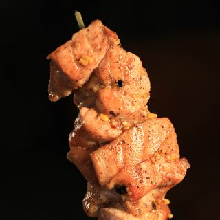 Salmón Yakitori