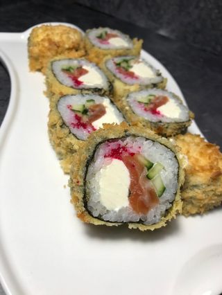 Темпура сьомга (8бр)