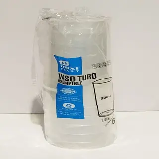 Vasos De Tubo 6 Uds