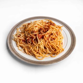 Spaghetti à la viande hachée