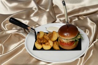 Golden Chicken Burger