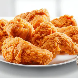Alitas de pollo frito (6 uds.) 炸鸡翅