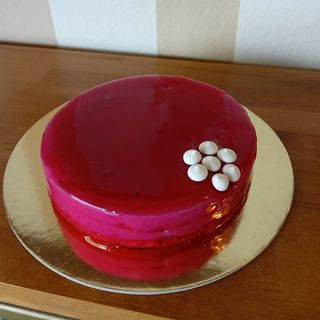 Semifreddo alla Crema glassato di Fragola